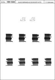 Kawe 109-1244 Spring set disc brake