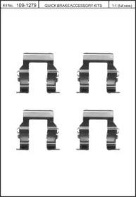 Kawe 109-1279 Spring set disc brake