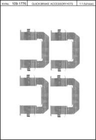 Kawe 109-1776 Spring set disc brake Kawe 109-1776 Spring set disc brake