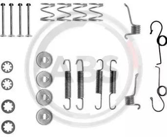A.B.S. 0511Q Монтажний комплект гальмівних колодок