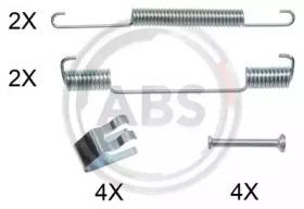 A.B.S. 0608Q Монтажний комплект гальмівних колодок