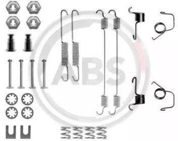 A.B.S. 0617Q Монтажний комплект гальмівних колодок A.B.S. 0617Q Монтажний комплект гальмівних колодок