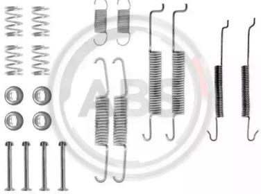 A.B.S. 0680Q Монтажний комплект гальмівних колодок