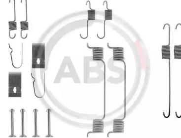 A.B.S. 0700Q Spring set disc brake A.B.S. 0700Q Spring set disc brake