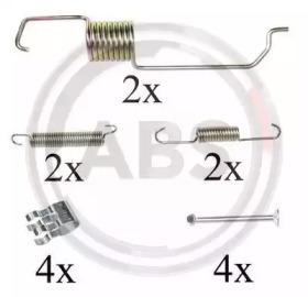 A.B.S. 0798Q Комплект монтажный дисковых тормозных колодок