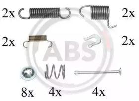 A.B.S. 0834Q Spring set disc brake A.B.S. 0834Q Spring set disc brake