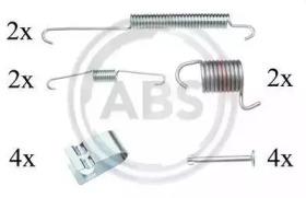 A.B.S. 0842Q Монтажний комплект гальмівних колодок