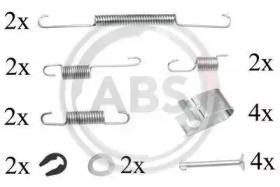 A.B.S. 0847Q Spring set disc brake