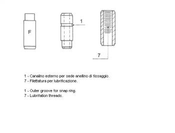 Metelli 01-1369 Направляюча клапана