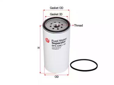 Sakura/ADR SFC-5301-10 Fuel filter Sakura/ADR SFC-5301-10 Fuel filter