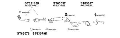Veneporte 800190 Глушник вихлопних газів кінцевий Veneporte 800190 Глушник вихлопних газів кінцевий