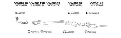 Veneporte 800225 Глушник вихлопних газів кінцевий Veneporte 800225 Глушник вихлопних газів кінцевий