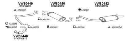 Veneporte 800255 Глушник вихлопних газів кінцевий Veneporte 800255 Глушник вихлопних газів кінцевий
