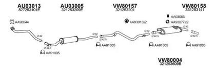 Veneporte 800274 Глушник вихлопних газів кінцевий