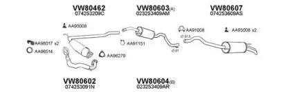 Veneporte 800351 Глушник вихлопних газів кінцевий Veneporte 800351 Глушник вихлопних газів кінцевий