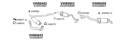 Veneporte 800352 Глушник вихлопних газів кінцевий Veneporte 800352 Глушник вихлопних газів кінцевий