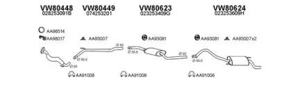 Veneporte 800366 Глушник вихлопних газів кінцевий Veneporte 800366 Глушник вихлопних газів кінцевий