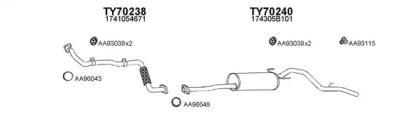 Veneporte 800370 Глушник вихлопних газів кінцевий