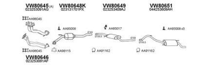 Veneporte 800392 Глушник вихлопних газів кінцевий Veneporte 800392 Глушник вихлопних газів кінцевий