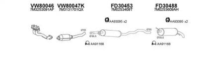 Veneporte 800405 Глушник вихлопних газів кінцевий