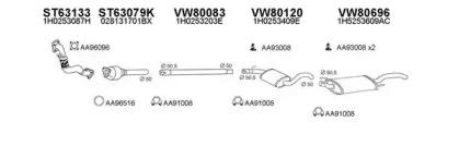 Veneporte 800421 Глушник вихлопних газів кінцевий