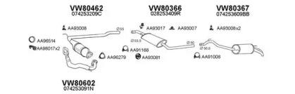Veneporte 800461 Глушник вихлопних газів кінцевий Veneporte 800461 Глушник вихлопних газів кінцевий