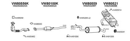 Veneporte 800468 Глушник вихлопних газів кінцевий Veneporte 800468 Глушник вихлопних газів кінцевий