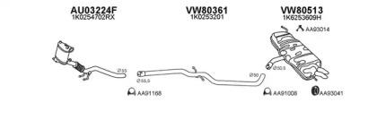 Veneporte 800469 Глушник вихлопних газів кінцевий