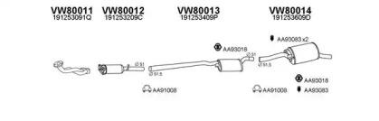 Veneporte 800483 Глушник вихлопних газів кінцевий Veneporte 800483 Глушник вихлопних газів кінцевий