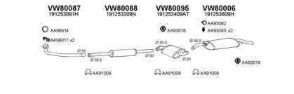 Veneporte 800488 Глушник вихлопних газів кінцевий Veneporte 800488 Глушник вихлопних газів кінцевий
