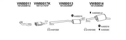 Veneporte 800489 Глушник вихлопних газів кінцевий Veneporte 800489 Глушник вихлопних газів кінцевий