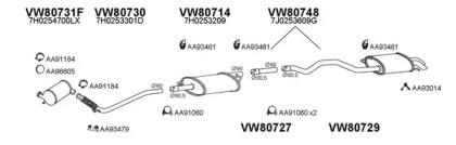 Veneporte 800499 Глушник вихлопних газів кінцевий Veneporte 800499 Глушник вихлопних газів кінцевий