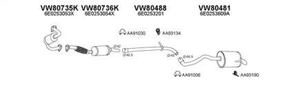 Veneporte 800560 Глушник вихлопних газів кінцевий