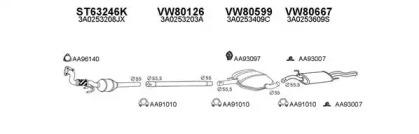 Veneporte 800565 Глушник вихлопних газів кінцевий