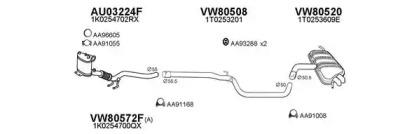 Veneporte 800602 Глушник вихлопних газів кінцевий Veneporte 800602 Глушник вихлопних газів кінцевий