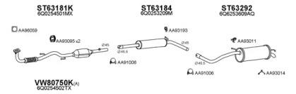 Veneporte 800605 Глушник вихлопних газів кінцевий Veneporte 800605 Глушник вихлопних газів кінцевий