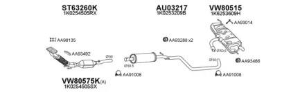 Veneporte 800617 Глушник вихлопних газів кінцевий Veneporte 800617 Глушник вихлопних газів кінцевий