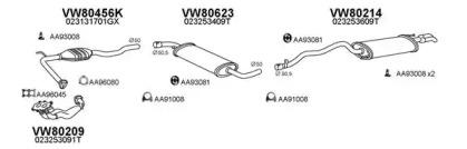 Veneporte 800646 Глушник вихлопних газів кінцевий Veneporte 800646 Глушник вихлопних газів кінцевий