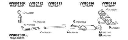 Veneporte 800659 Глушник вихлопних газів кінцевий