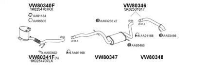 Veneporte 800709 Глушник вихлопних газів кінцевий Veneporte 800709 Глушник вихлопних газів кінцевий