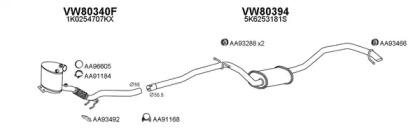 Veneporte 800716 Глушник вихлопних газів кінцевий Veneporte 800716 Глушник вихлопних газів кінцевий