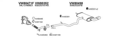 Veneporte 800718 Глушник вихлопних газів кінцевий Veneporte 800718 Глушник вихлопних газів кінцевий