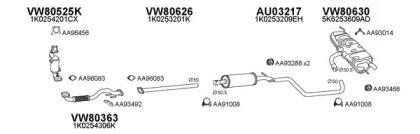Veneporte 800723 Глушник вихлопних газів кінцевий