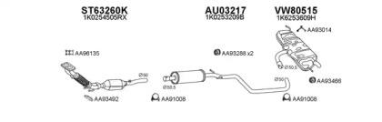 Veneporte 800726 Глушник вихлопних газів кінцевий Veneporte 800726 Глушник вихлопних газів кінцевий