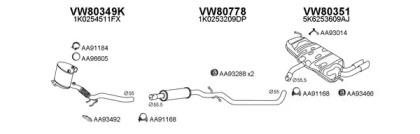 Veneporte 800732 Глушник вихлопних газів кінцевий