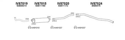 Veneporte 870001 Глушник вихлопних газів кінцевий Veneporte 870001 Глушник вихлопних газів кінцевий