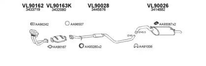 Veneporte 900001 Глушник вихлопних газів кінцевий Veneporte 900001 Глушник вихлопних газів кінцевий