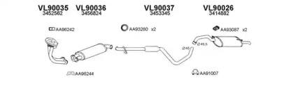 Veneporte 900008 Глушник вихлопних газів кінцевий Veneporte 900008 Глушник вихлопних газів кінцевий