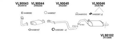 Veneporte 900009 Глушник вихлопних газів кінцевий