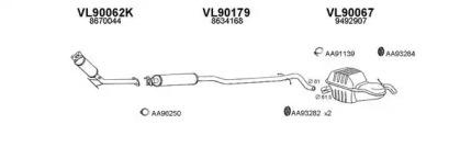 Veneporte 900018 Глушник вихлопних газів кінцевий Veneporte 900018 Глушник вихлопних газів кінцевий
